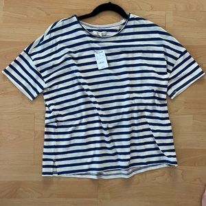 Madewell striped shirt new with tags